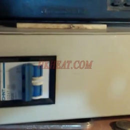 induction brazing small bolts by uhf induction heater