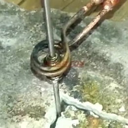 induction brazing tiny pipes, terminals by uhf induction heater (6)