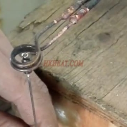 induction brazing tiny pipes, terminals by uhf induction heater (8)