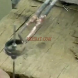 induction brazing tiny pipes, terminals by uhf induction heater (9)