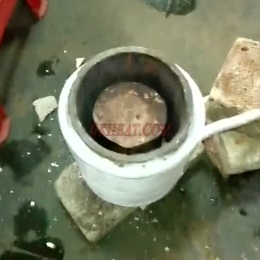 induction forging phosphor copper,phosphorous bronze,phosphorized copper by MF induction heater (6)