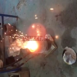 induction melting copper material