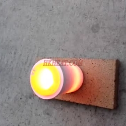 induction melting cowry shells by graphite crucible (12)