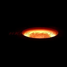induction melting gold with strong magnetic stirring
