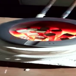 induction melting silver