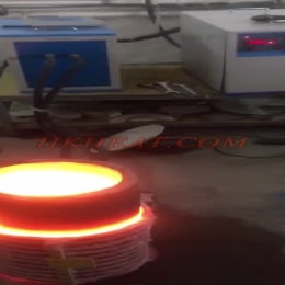induction melting work