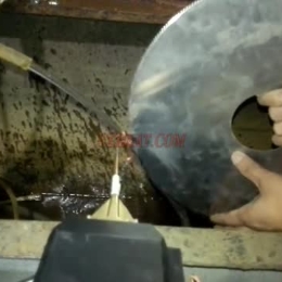 induction quenching gear teeth by UHF induction heater (3)