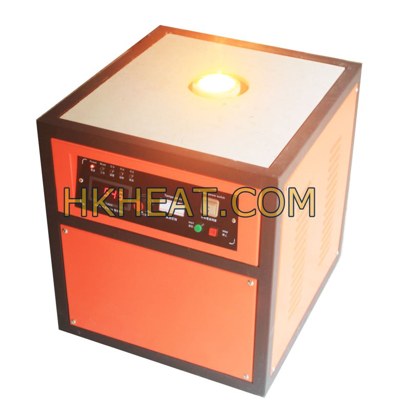 HK-15C-MF induction gold melting furnace 3