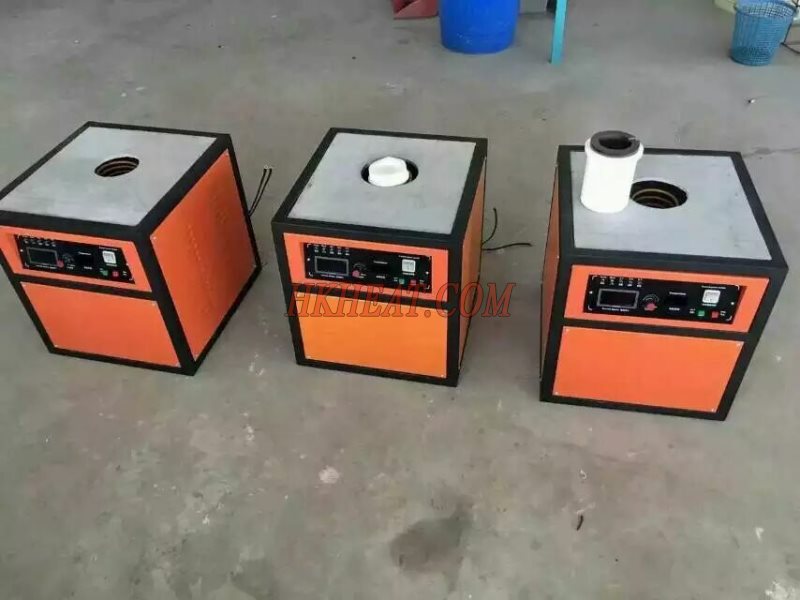 HK-15C-MF induction gold melting furnace series