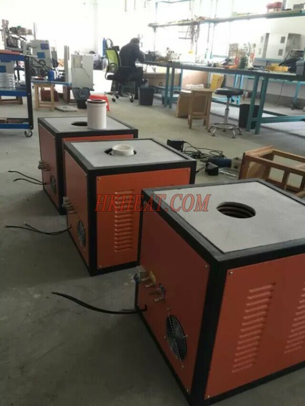 HK-15C-MF induction gold melting furnaces