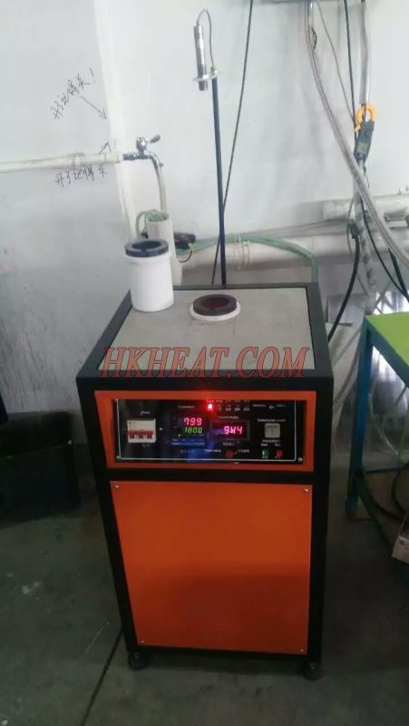 induction gold melting machine(25KW for melting 4~8KG gold)