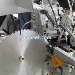 hk-cnc auto saw tooth induction welding machine