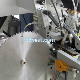 HK-CNC auto saw tooth induction welding machine