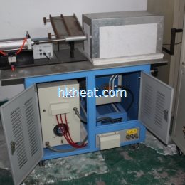 auto feed induction forging system