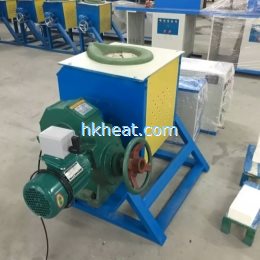 electric tilting induction melting furnace