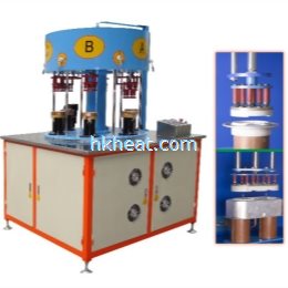 auto induction braze welding machine for brazing pot bottom