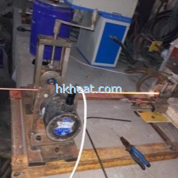 induction continuous casting machine