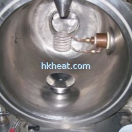 stainless steel vacuum furnace chamber