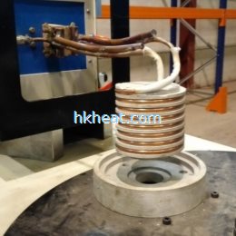 custom-design induction coil for induction shrink fitting stator