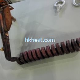 induction coil for heating inner hole