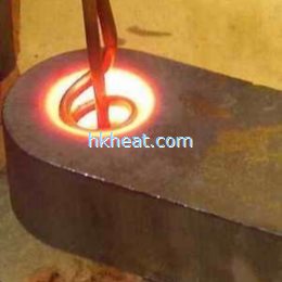 induction coil for inside heating