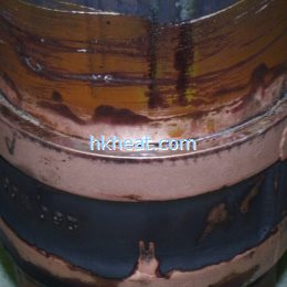 induction brazing brass ship fittings