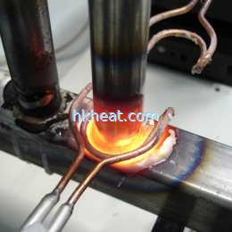 induction brazing ss-steel pipes