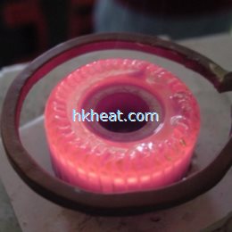 induction brazing commutator