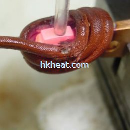 induction Brazing Silver Contacts to Copper Breaker Bars