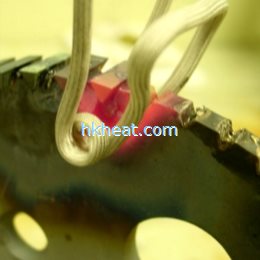 induction carbide brazing