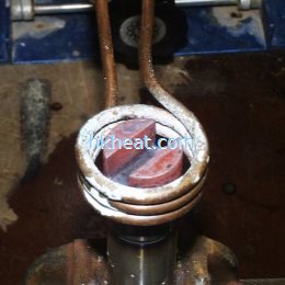 induction annealing motor shaft