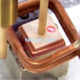 induction brass weldering