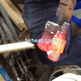 induction brazing connector
