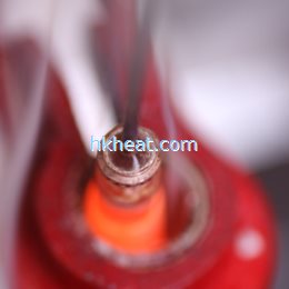 induction brazing copper to brass