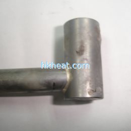 induction brazing stainless connector