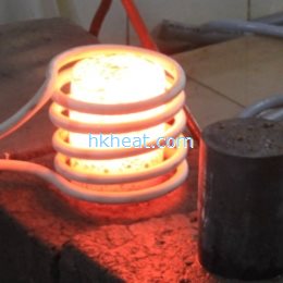 induction forging 12cm steel bars