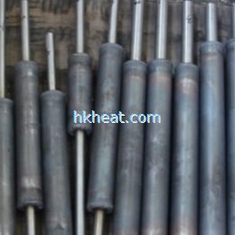 quick induction brazing axle