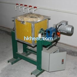 20kg tilting melting furnace