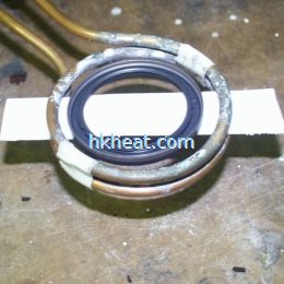 induction debond rubber seal from steel