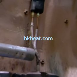 air cooled induction heating for fixing Nuclear Power Unit (screw nuts)