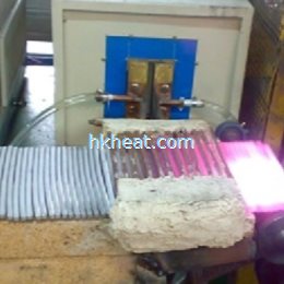 auto feed for induction heating knife