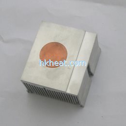 high frequency induction riveting process to CPU