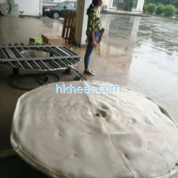 induction deicing for aircraft carrier,naval vessels, naval craft, naval ships and boats, warship