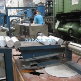 induction foring aluminum bar