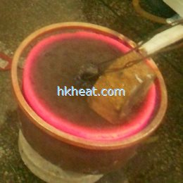 induction hardening iron rod