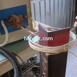 induction heat l shape steel