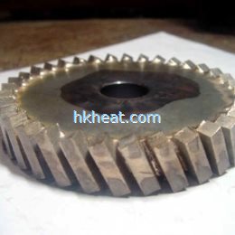 induction heating for sgmented wheel