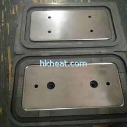 induction heating graphite mobile mould for bend glass