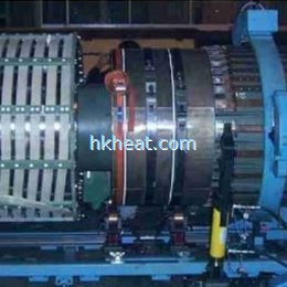 induction heating nuclear rotor by dsp air cooled induction heater