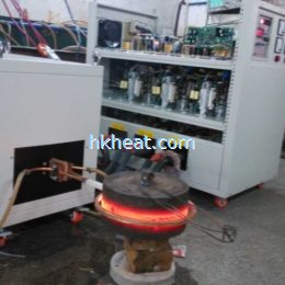 induction heating steel rods